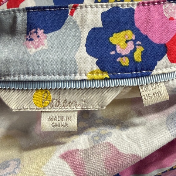 Boden Colorful Floral Mini Dress - Picture 8 of 11